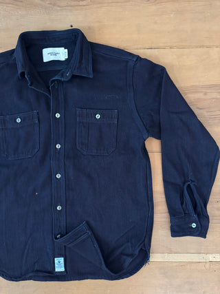 Camisa Triple Stitch Dobby Indigo Momotaro