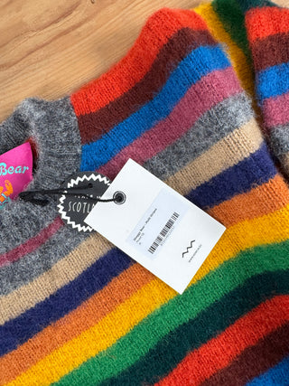 Shaggy Bear Multiple Stripes Mixed Up Howlin