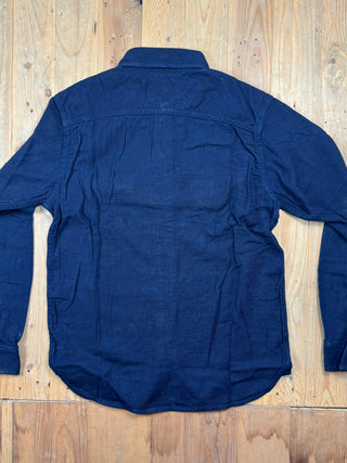 Indigo Cotton Viyella Shirt UES Japan