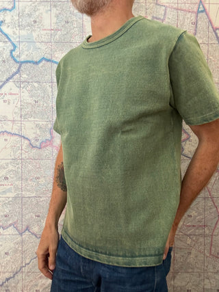 Camiseta Extra Pesada SJST TW01 Samurai Verde