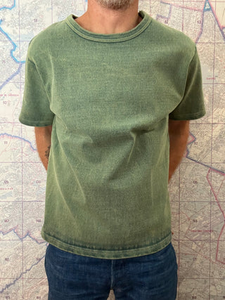 Camiseta Extra Pesada SJST TW01 Samurai Verde