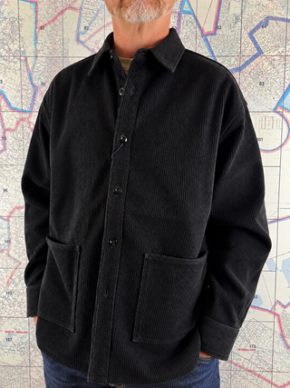 Sashiko Camisa Grande Black Japan Blue Jeans