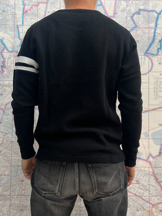 Camiseta de manga larga térmica Momotaro Black