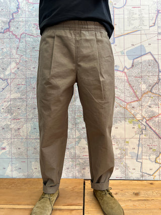 Back Nep Umps Pants Sepia JM4507 Jackman