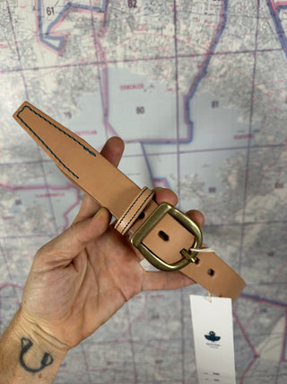 Tochigi Leather Belt Natural