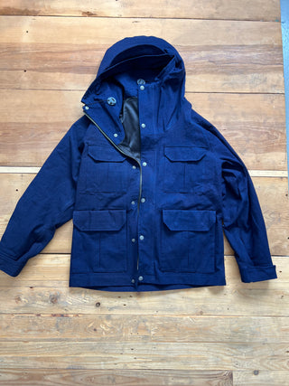 Ripstop Hand Dyed Mountain Parka Samurai