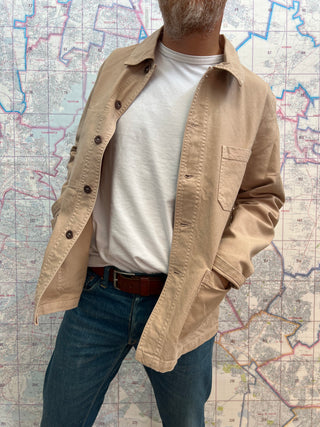 Vetra French Chore Jacket Chalk
