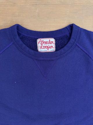 Wonder Looper Super Looper French Terry Crewneck Morado