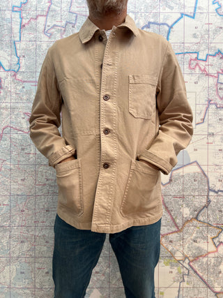 Vetra French Chore Jacket Chalk