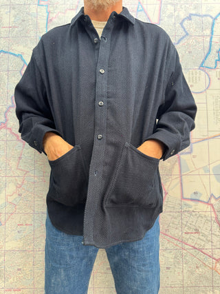 Sashiko Big Shirt Japan Blue Jeans
