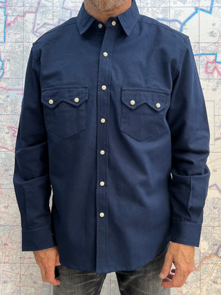 Duck Canvas Weekday Western Navy Richter Goods
