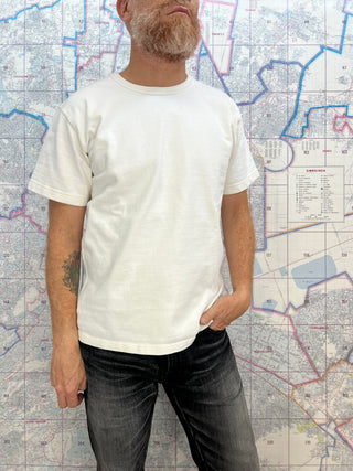 White Double Heavyweight Tee Wonderlooper