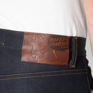 Nightshade Stretch Selvedge Strong Guy 12oz Naked and Famous Denim