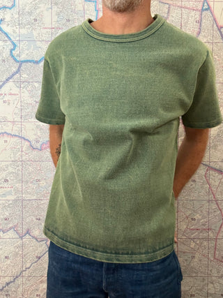 Camiseta Extra Pesada SJST TW01 Samurai Verde