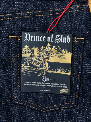 Prince of Slub Strong Guy 23oz Naked and Famous Denim Jeans