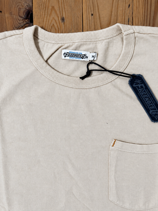 9 oz Camiseta Freenote Cloth Cream
