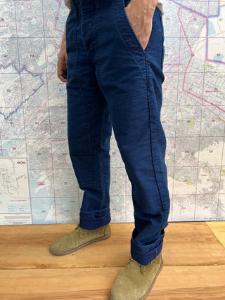 Hencye Moleskin Workpant Indigo Imogene + Willie