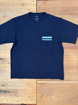 Camiseta Teñida Con Bolsa Indigo Momotaro