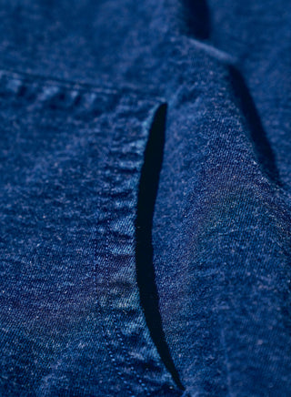SIS25-102 14.5 oz Indigo x Kakishibu Hoodie