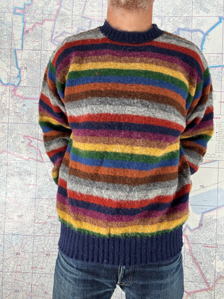 Shaggy Bear Multiple Stripes Spaced Up Howlin