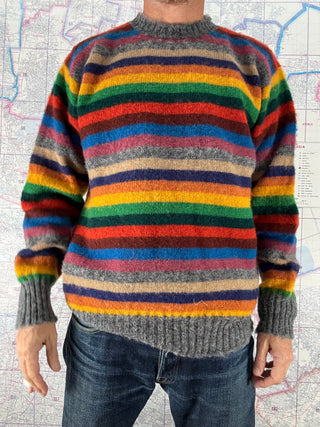 Shaggy Bear Multiple Stripes Mixed Up Howlin