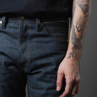 B-02 Green Cast jeans 14 oz Benzak