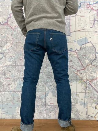 Pure Blue Japan 14oz-GRE-019 Greencast Indigo