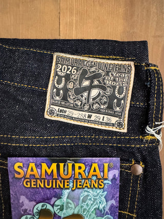 Samurai S210 XJ17oz-26U Jeans Año del caballo