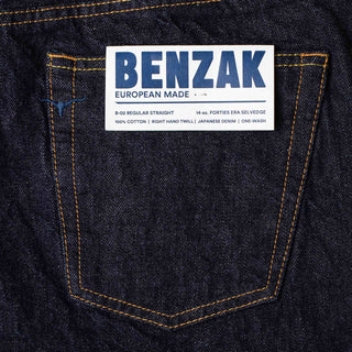 B02 Benzak 14 oz Forties Era Selvedge