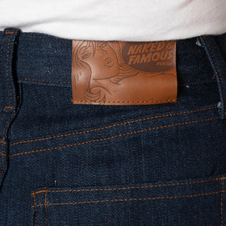 Nightfall Selvedge Indigo Strong Girl Naked and Famous Jeans