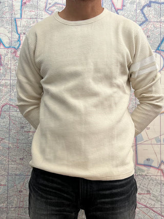 Camiseta de manga larga térmica Momotaro Ecru