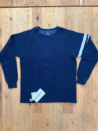 Camiseta de manga larga térmica Momotaro Navy