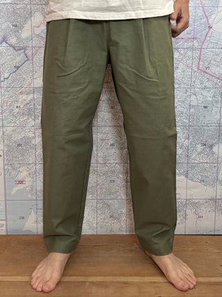 Back Nep Umps Pants Jackman Verde Olivo