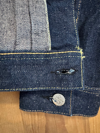 S101AX-Sakura 18 oz Samurai Jeans Chamarra