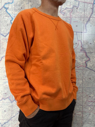 Wonder Looper Super Looper French Terry Crewneck Naranja
