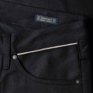 13 oz black selvedge Benzak Denim Developers 006