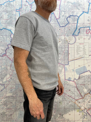 Grey Double Heavyweight Tee Wonderlooper