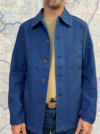 Vetra French Chore Jacket Peacock Chamarra