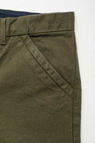 Worker Chino 14 oz Slub Army Freenote Cloth
