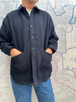 Sashiko Big Shirt Japan Blue Jeans