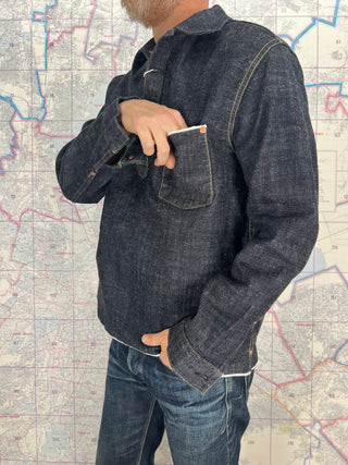 F2384 Pullover de Mezclilla FOB Factory