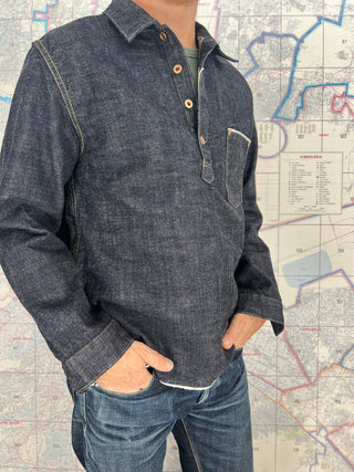 F2384 Pullover de Mezclilla FOB Factory