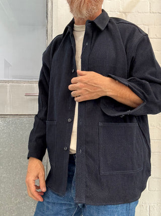 Sashiko Big Shirt Japan Blue Jeans