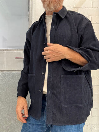 Sashiko Big Shirt Japan Blue Jeans