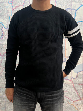 Camiseta de manga larga térmica Momotaro Black