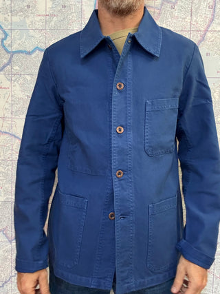 Vetra French Chore Jacket Peacock Chamarra