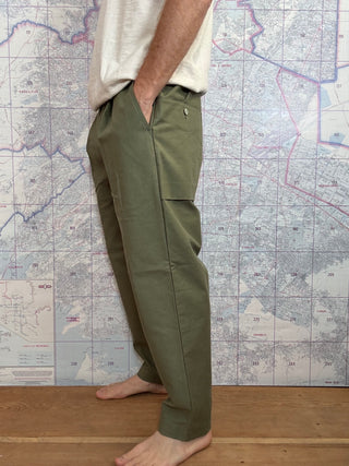 Back Nep Umps Pants Jackman Verde Olivo