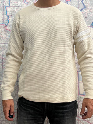 Camiseta de manga larga térmica Momotaro Ecru