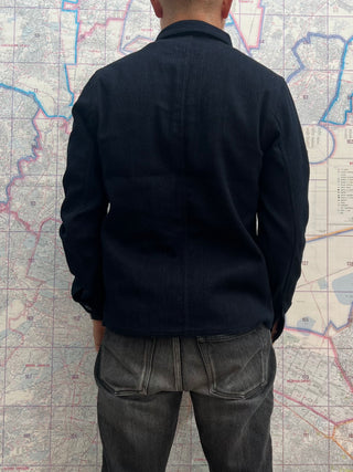 Chaqueta Sashiko Indigo Japan blue