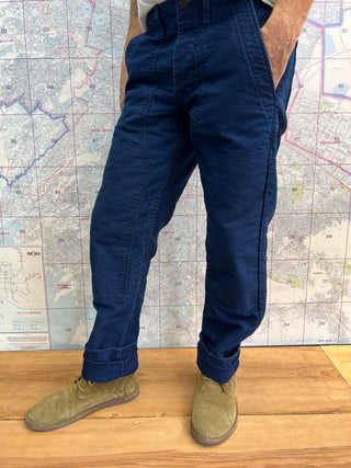 Hencye Moleskin Workpant Indigo Imogene + Willie